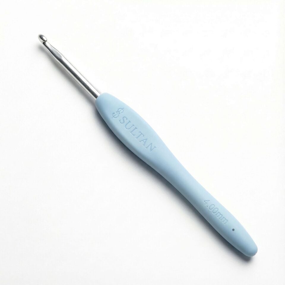 RENKLİ SİLİKON SAPLI TIĞ MAVİ - 4 MM