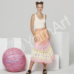 YARNART ROSEGARDEN - EBRULİ EL ÖRGÜ İPİ