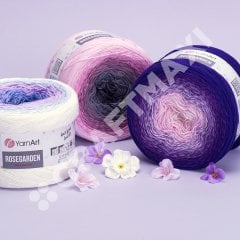 YARNART ROSEGARDEN - EBRULİ EL ÖRGÜ İPİ
