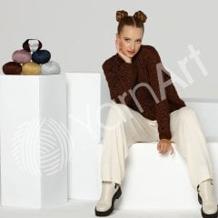 YARNART MANHATTAN - SİMLİ EL ÖRGÜ İPİ AÇIK GRİ - 901