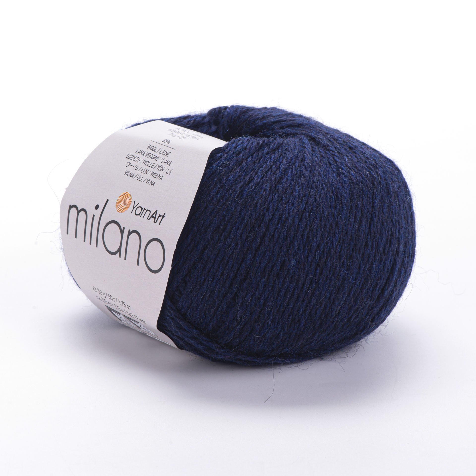 YARNART MILANO - EL ÖRGÜ İPİ LACİVERT - 877