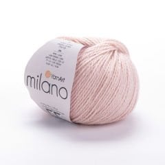YARNART MILANO - EL ÖRGÜ İPİ TOZ PEMBE - 853