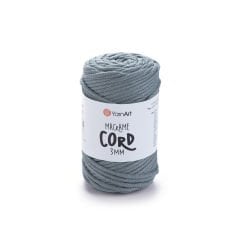 YARNART MACRAME CORD 3 MM - MAKROME EL ÖRGÜ İPİ MAVİ - 795