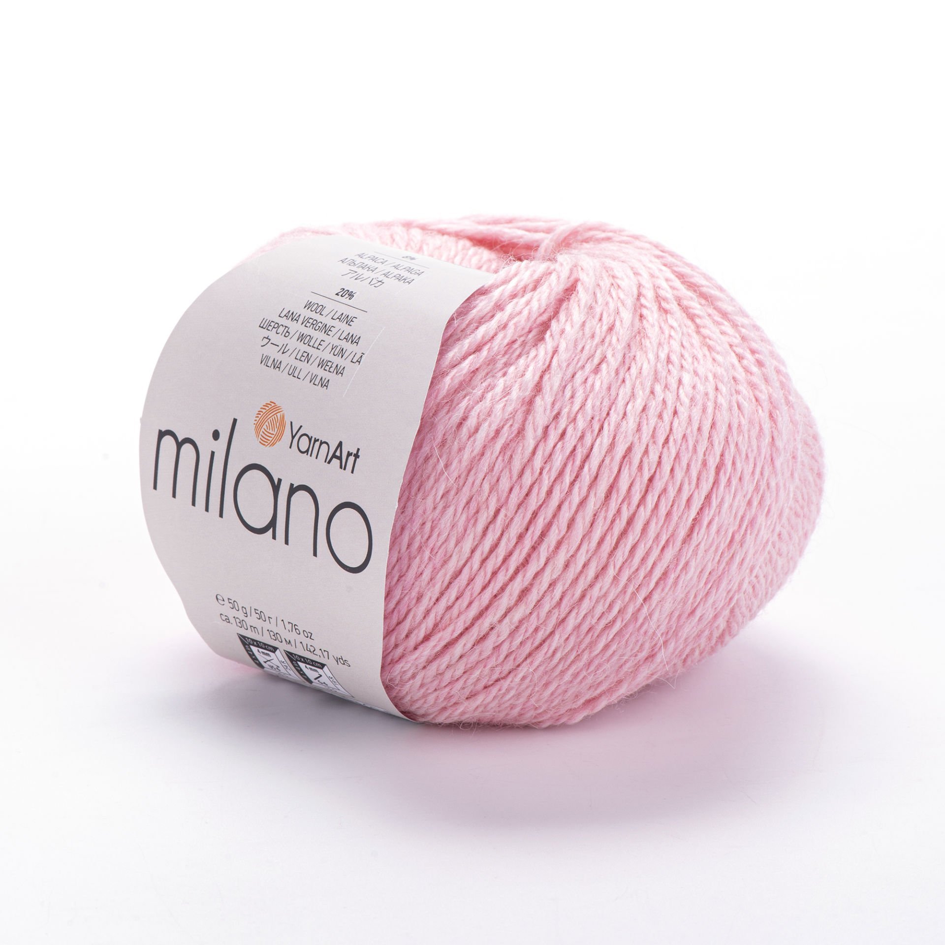 YARNART MILANO - EL ÖRGÜ İPİ PEMBE - 859