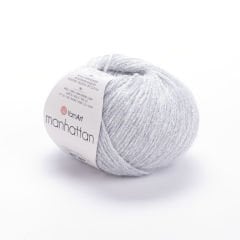 YARNART MANHATTAN - SİMLİ EL ÖRGÜ İPİ AÇIK GRİ - 901