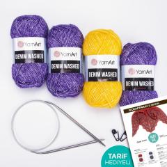 ALEV ŞAL KİTİ 9 - MOR