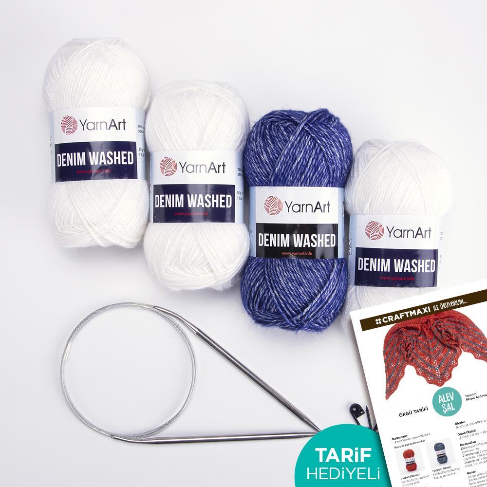 ALEV ŞAL KİTİ 12 - BEYAZ