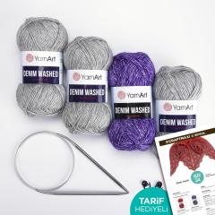 ALEV ŞAL KİTİ 13 - GRİ