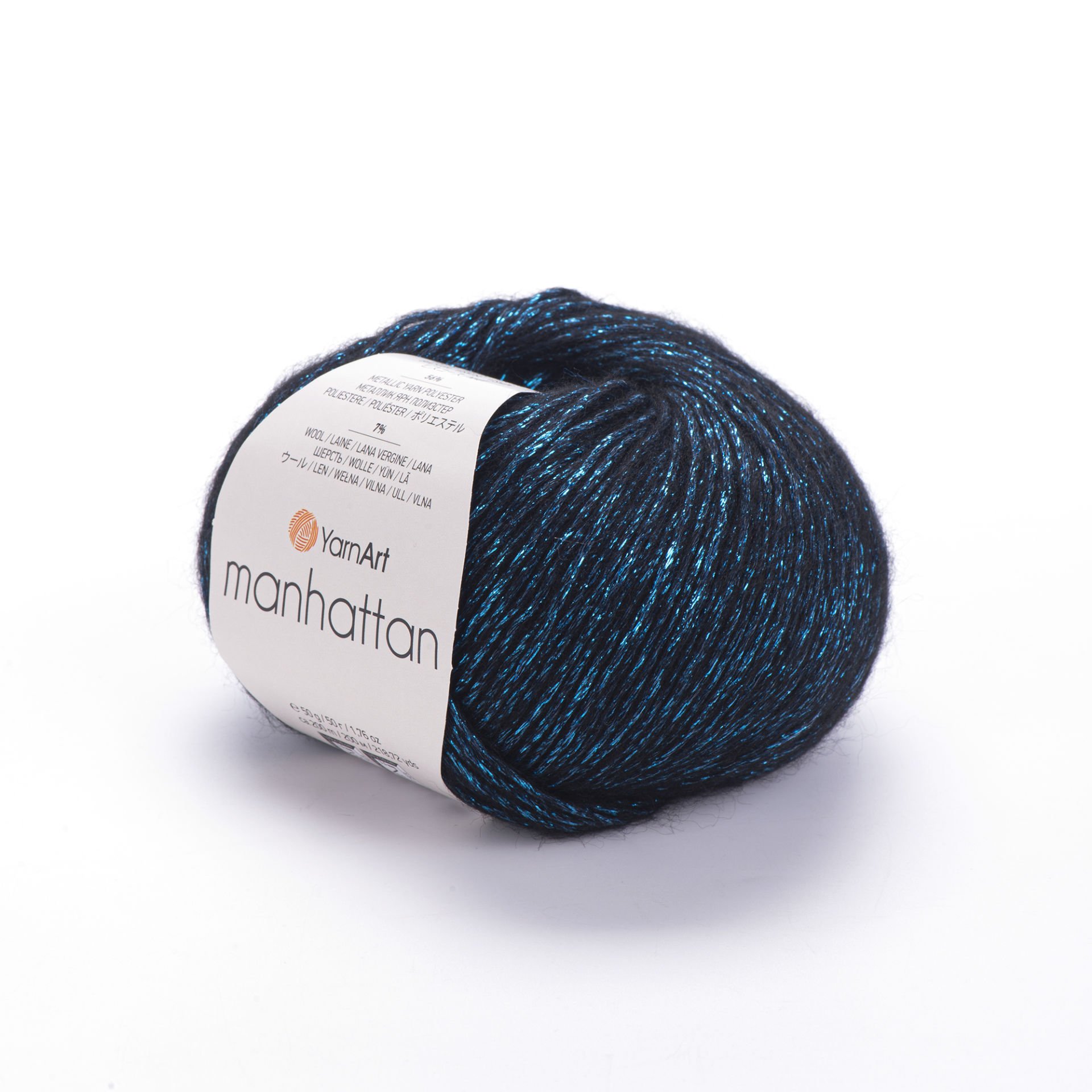 YARNART MANHATTAN - SİMLİ EL ÖRGÜ İPİ PETROL MAVİSİ - 908
