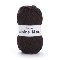 YARNART ALPINE MAXI - EL ÖRGÜ İPİ KAHVERENGİ - 663