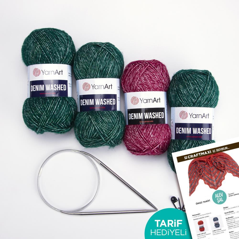 ALEV ŞAL KİTİ 19 - YEŞİL