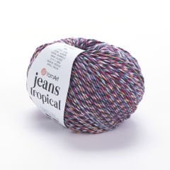 YARNART JEANS TROPICAL - EBRULİ EL ÖRGÜ İPİ EBRULİ - 620