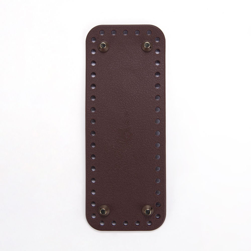 SİLİKON ÇANTA TABANI 18X7 CM KAHVERENGİ