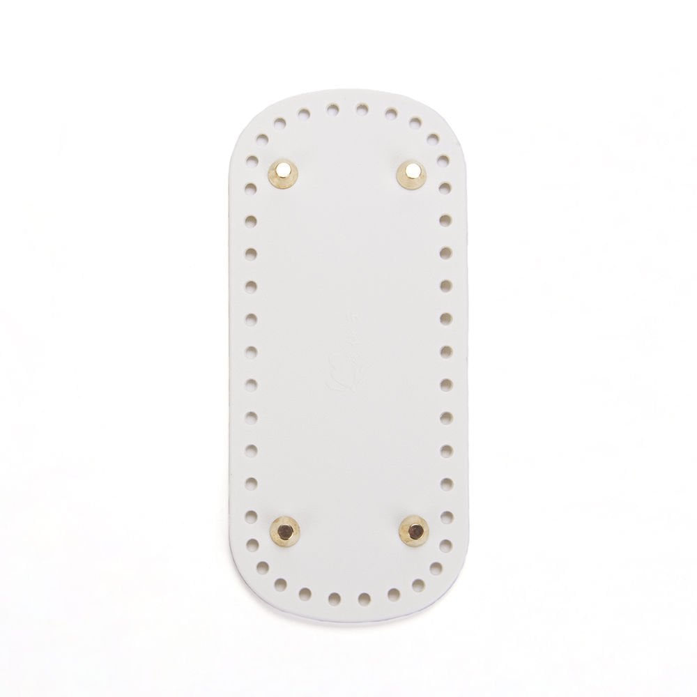 SİLİKON ÇANTA TABANI 18X8 CM KREM