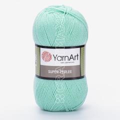 YARNART SUPER PERLEE - EL ÖRGÜ İPİ SU YEŞİLİ - 841