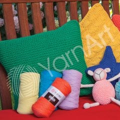 YARNART RIBBON - AKSESUAR EL ÖRGÜ İPİ KREM - 752