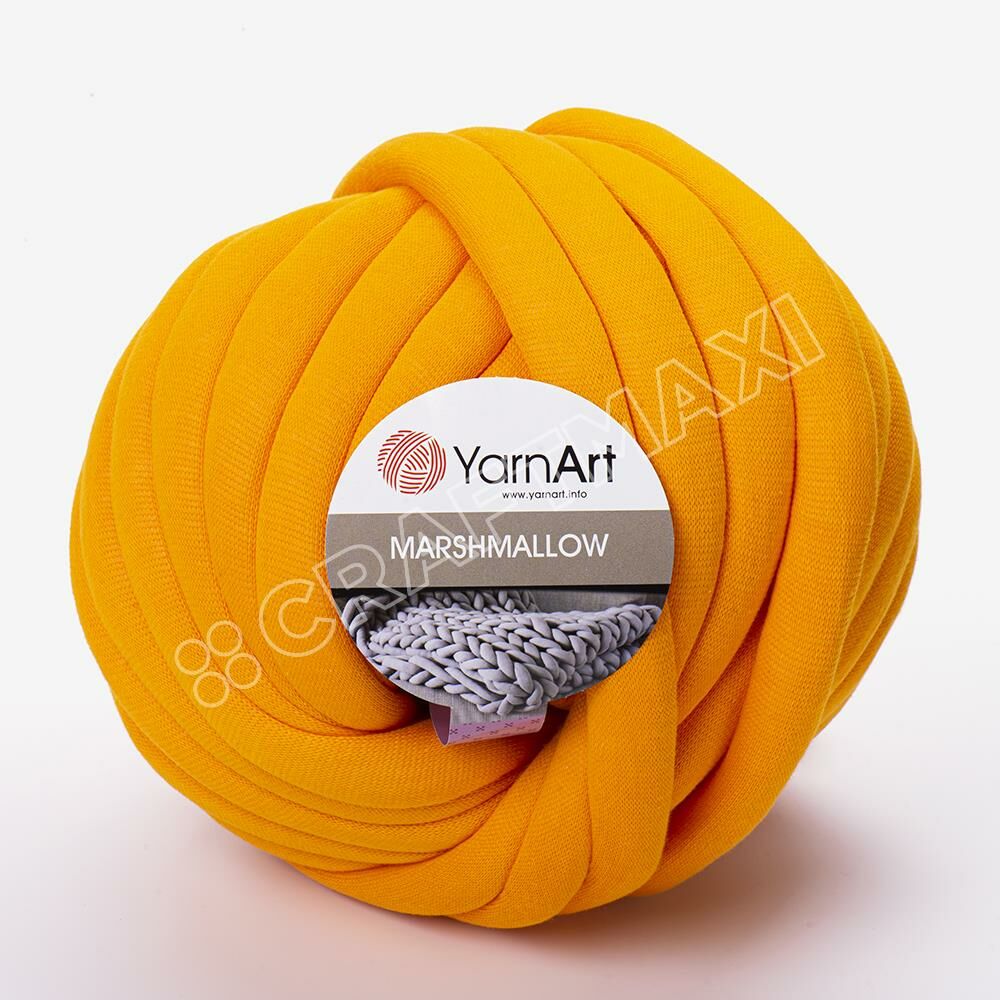 YARNART MARSHMALLOW - DÜĞÜM YASTIK İPİ TURUNCU - 916