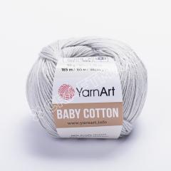 YARNART BABY COTTON - BEBEK EL ÖRGÜ İPİ BUZ GRİSİ - 451