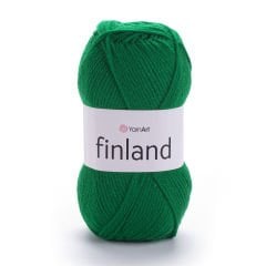 YARNART FINLAND - EL ÖRGÜ İPİ YEŞİL - 846
