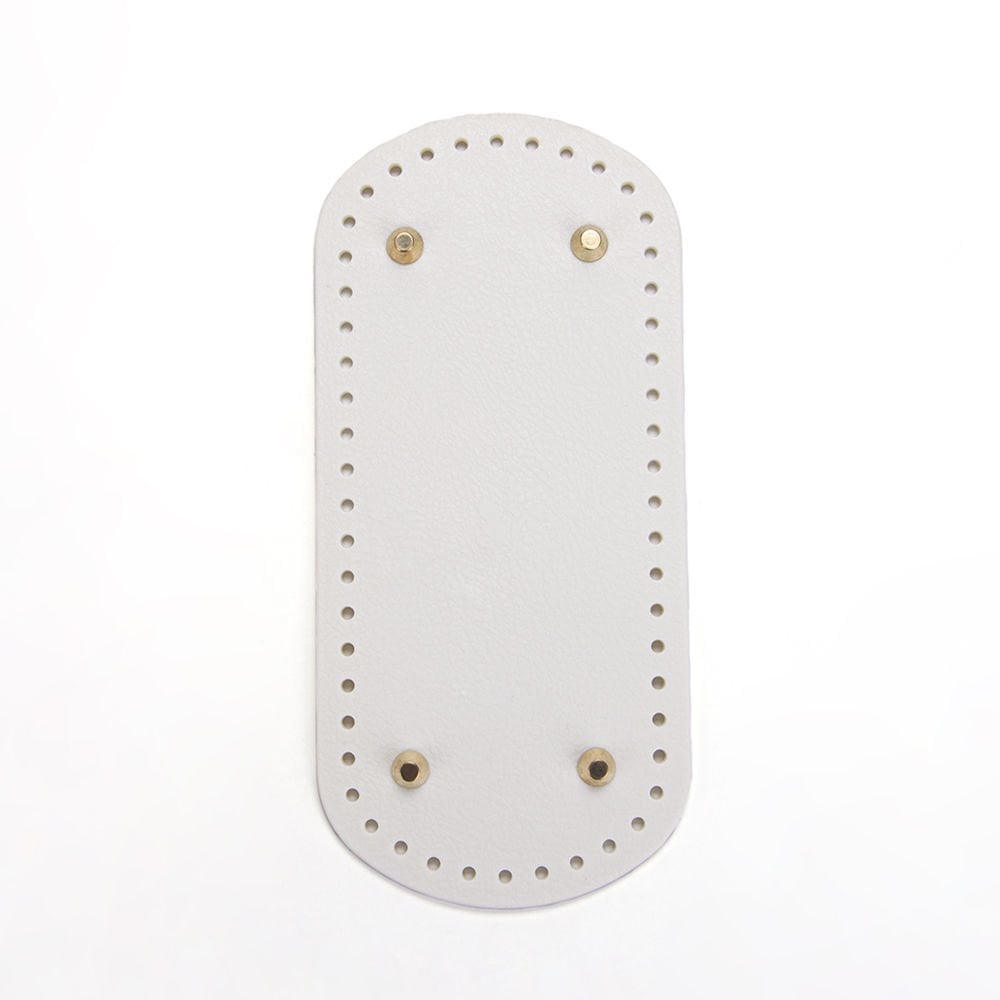 SİLİKON ÇANTA TABANI 22X10 CM KREM