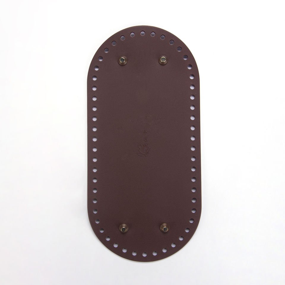 SİLİKON ÇANTA TABANI 25X12 CM KAHVERENGİ