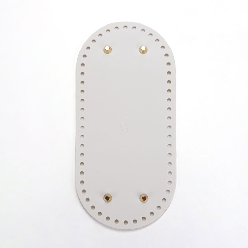 SİLİKON ÇANTA TABANI 25X12 CM KREM