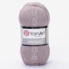 YARNART SUPER PERLEE - EL ÖRGÜ İPİ TAŞ RENGİ - 857