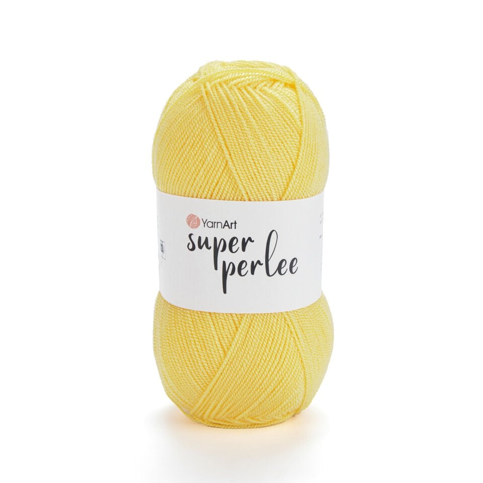 YARNART SUPER PERLEE - EL ÖRGÜ İPİ SARI - 216