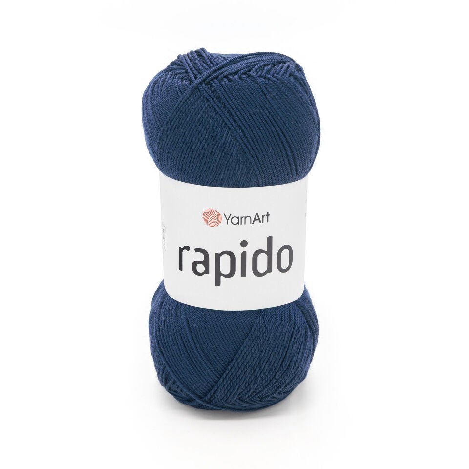 YARNART RAPIDO - EL ÖRGÜ İPİ LACİVERT - 696