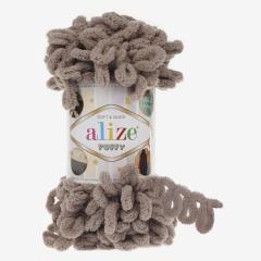 ALİZE PUFFY - AKSESUAR EL ÖRGÜ İPİ VİZON - 530