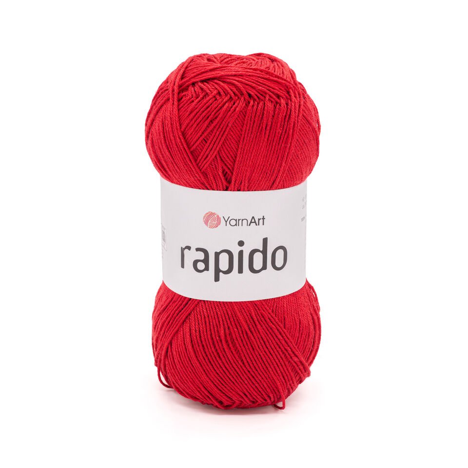 YARNART RAPIDO - EL ÖRGÜ İPİ KOYU KIRMIZI - 701