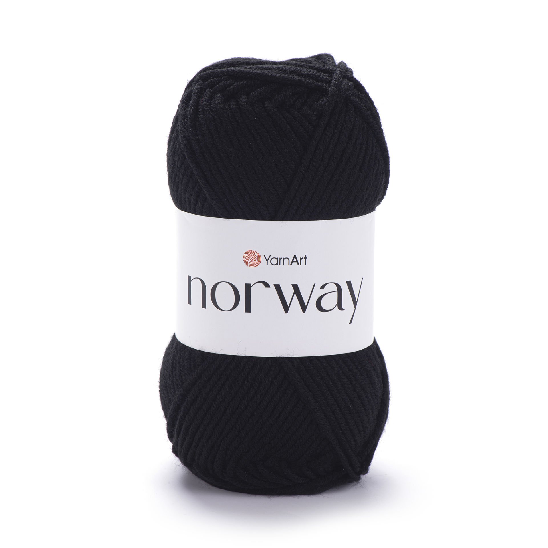 YARNART NORWAY - EL ÖRGÜ İPİ SİYAH - 30