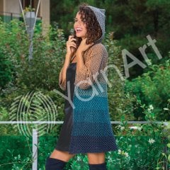 YARNART FLOWERS - EBRULİ EL ÖRGÜ İPİ EBRULİ - 283