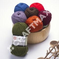YARNART SUPER PERLEE - EL ÖRGÜ İPİ TAŞ RENGİ - 857