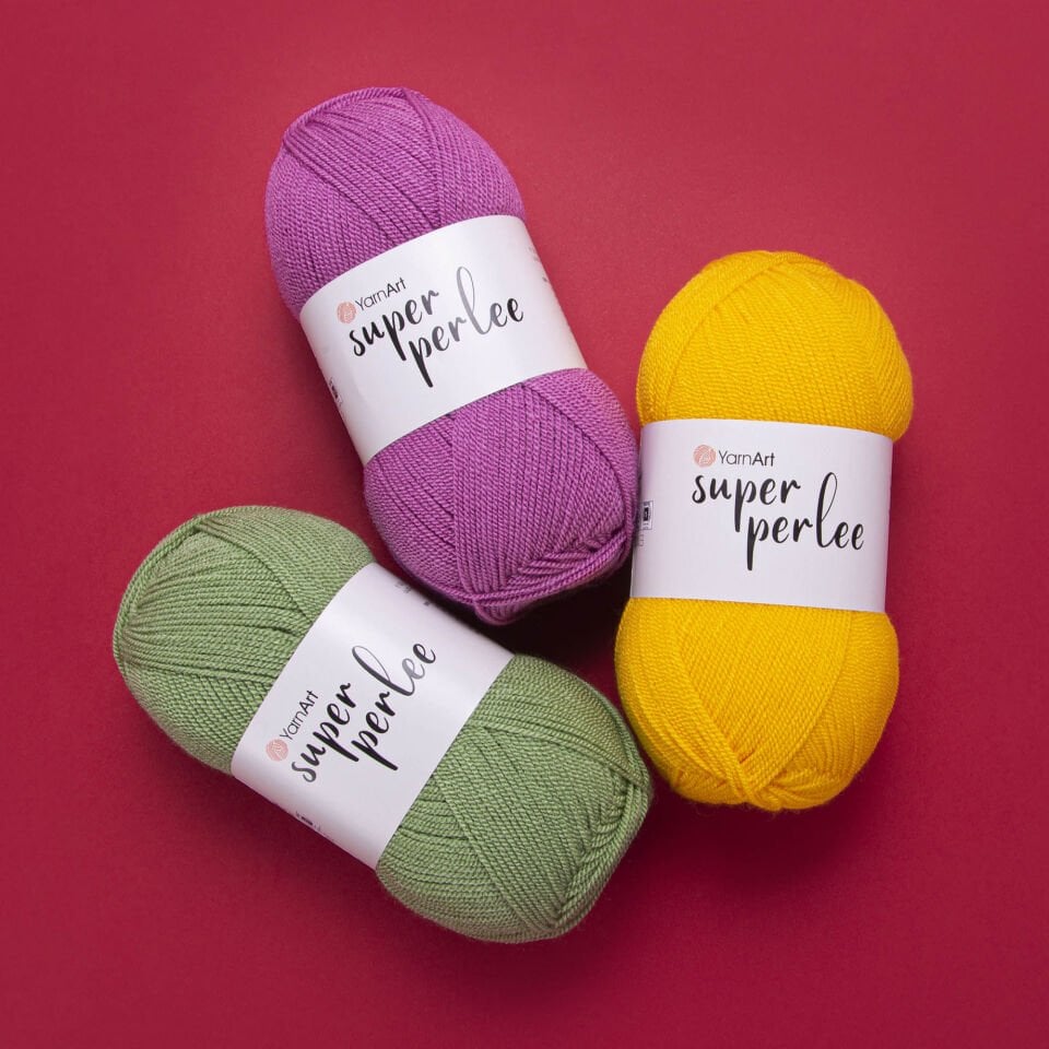 YARNART SUPER PERLEE - EL ÖRGÜ İPİ