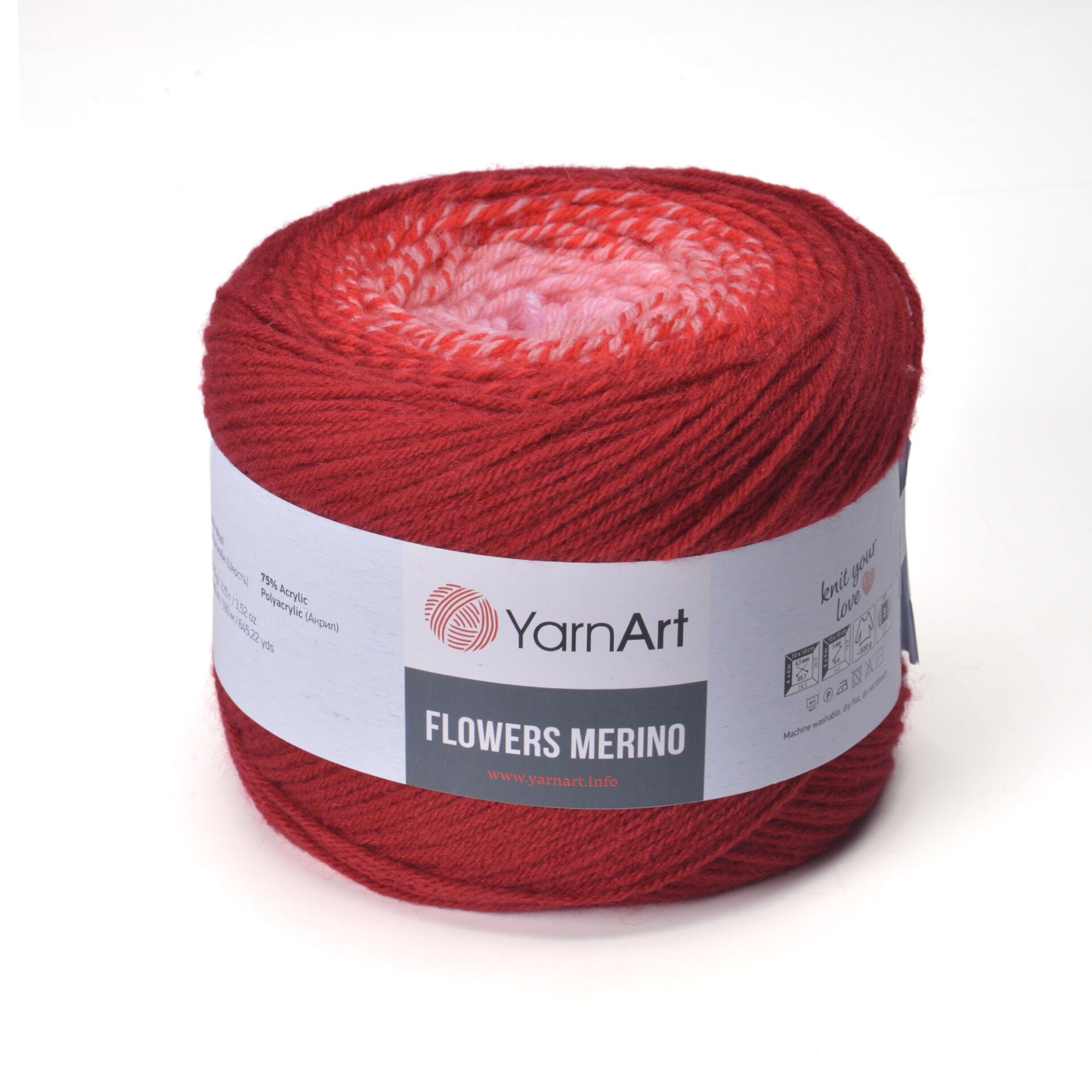 YARNART FLOWERS MERINO - EBRULİ EL ÖRGÜ İPİ EBRULİ - 561
