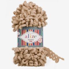 ALİZE PUFFY FINE - AKSESUAR EL ÖRGÜ İPİ SÜTLÜ KAHVE - 415