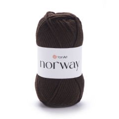 YARNART NORWAY - EL ÖRGÜ İPİ KAHVERENGİ - 217
