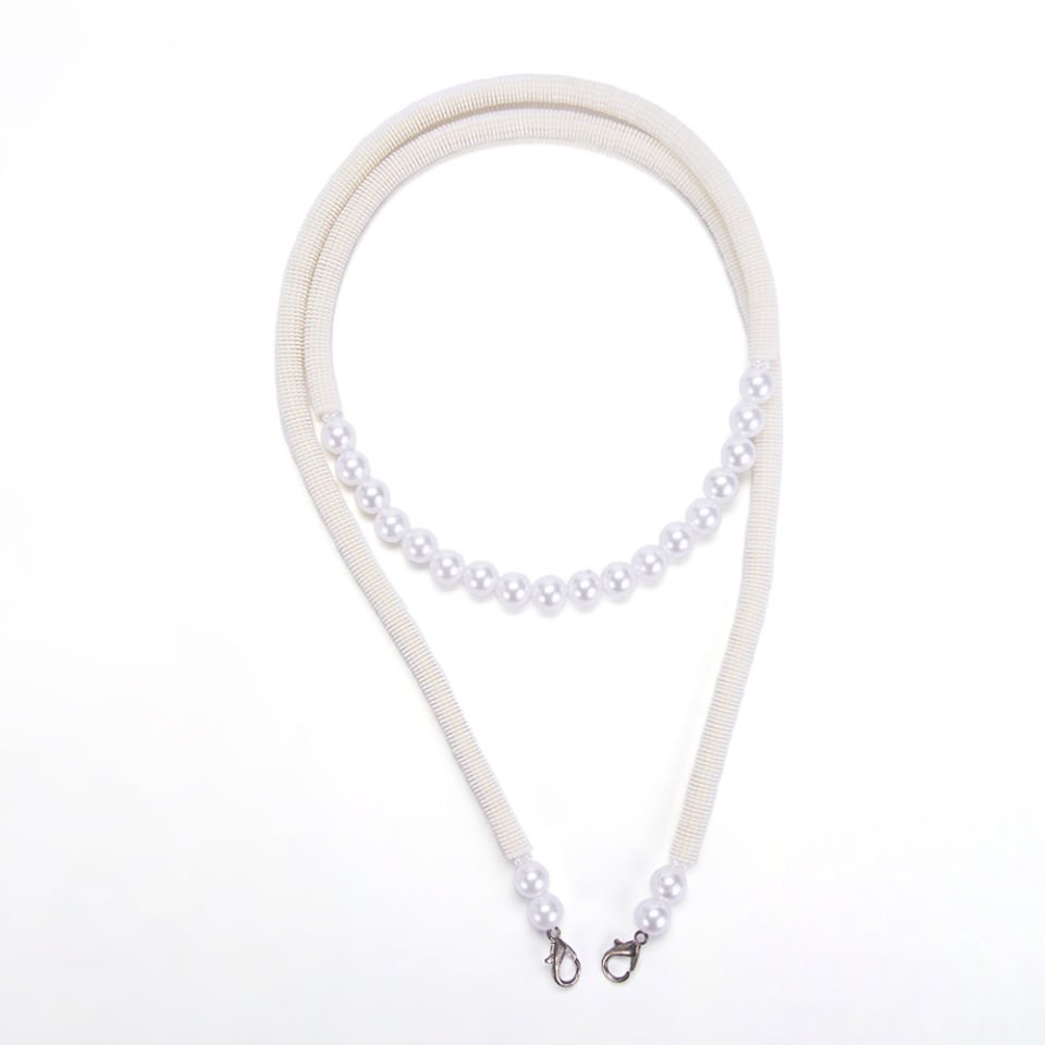 120 CM AKRİLİK ÇANTA ASKISI KREM