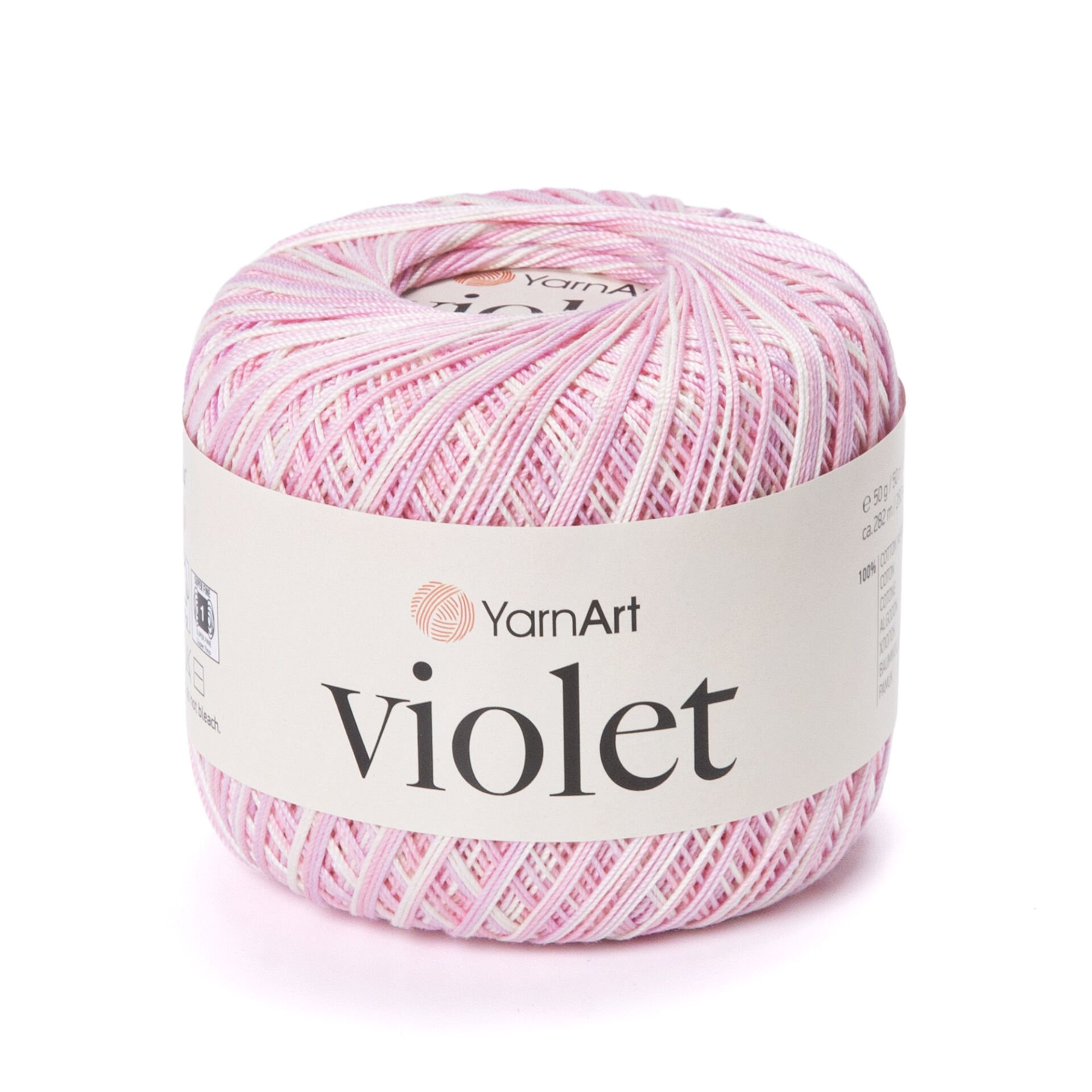 YARNART VIOLET MELANGE - EBRULİ, MERSERİZE DANTEL İPİ EBRULİ - 3051