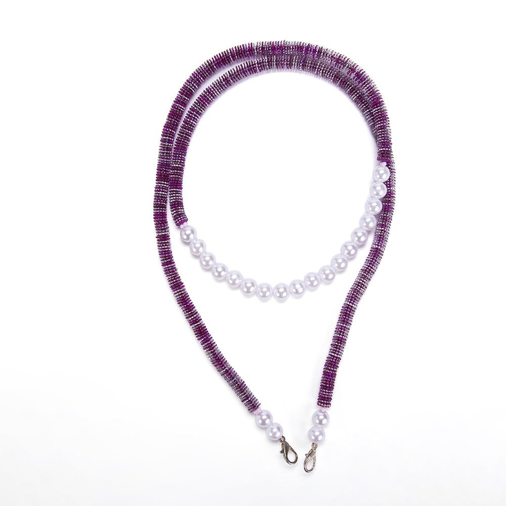 120 CM AKRİLİK ÇANTA ASKISI PEMBE