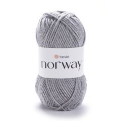 YARNART NORWAY - EL ÖRGÜ İPİ AÇIK GRİ - 804