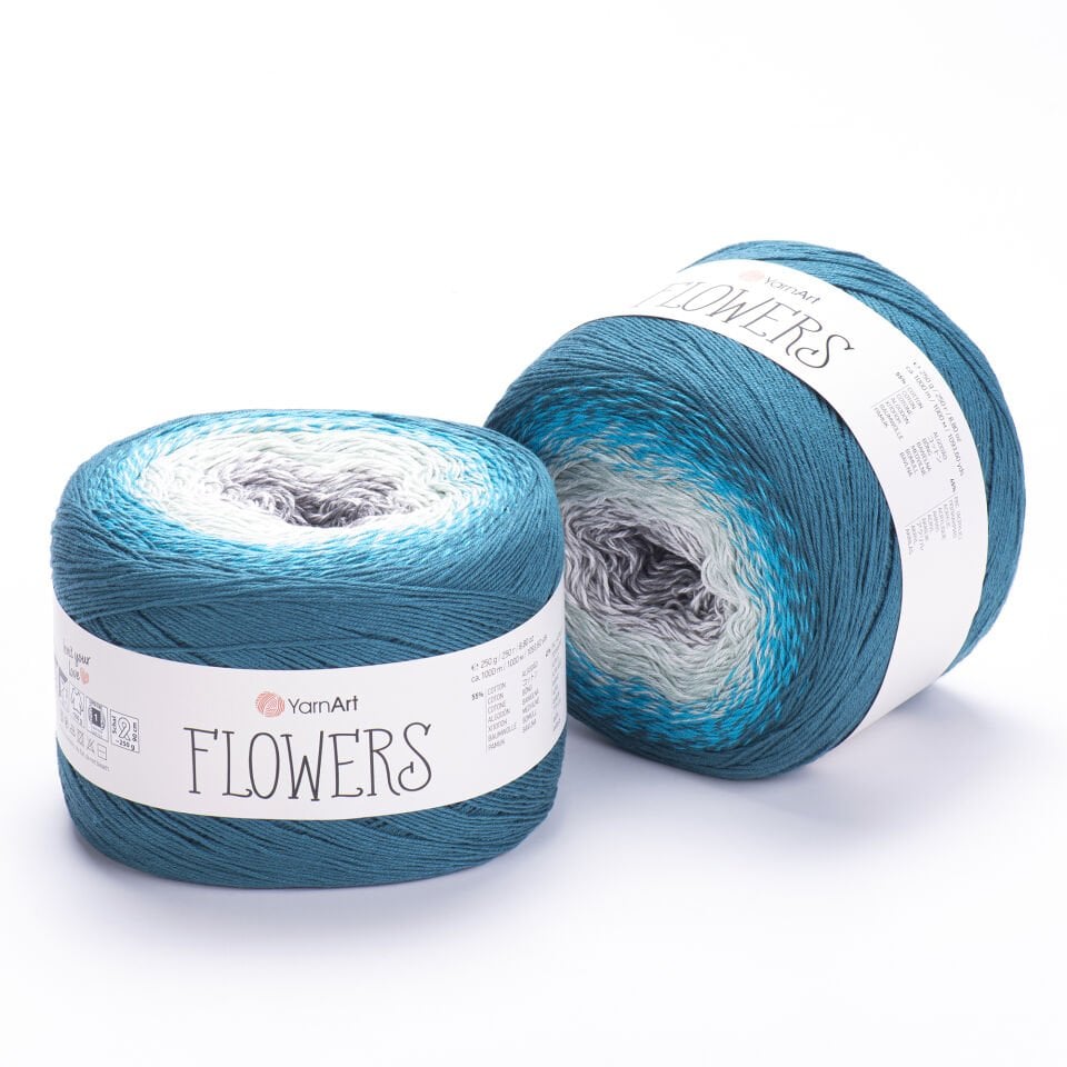 YARNART FLOWERS - EBRULİ EL ÖRGÜ İPİ EBRULİ - 289