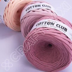 YARNART COTTON CLUB - PENYE KUMAŞ EL ÖRGÜ İPİ AÇIK SOMON - 7345