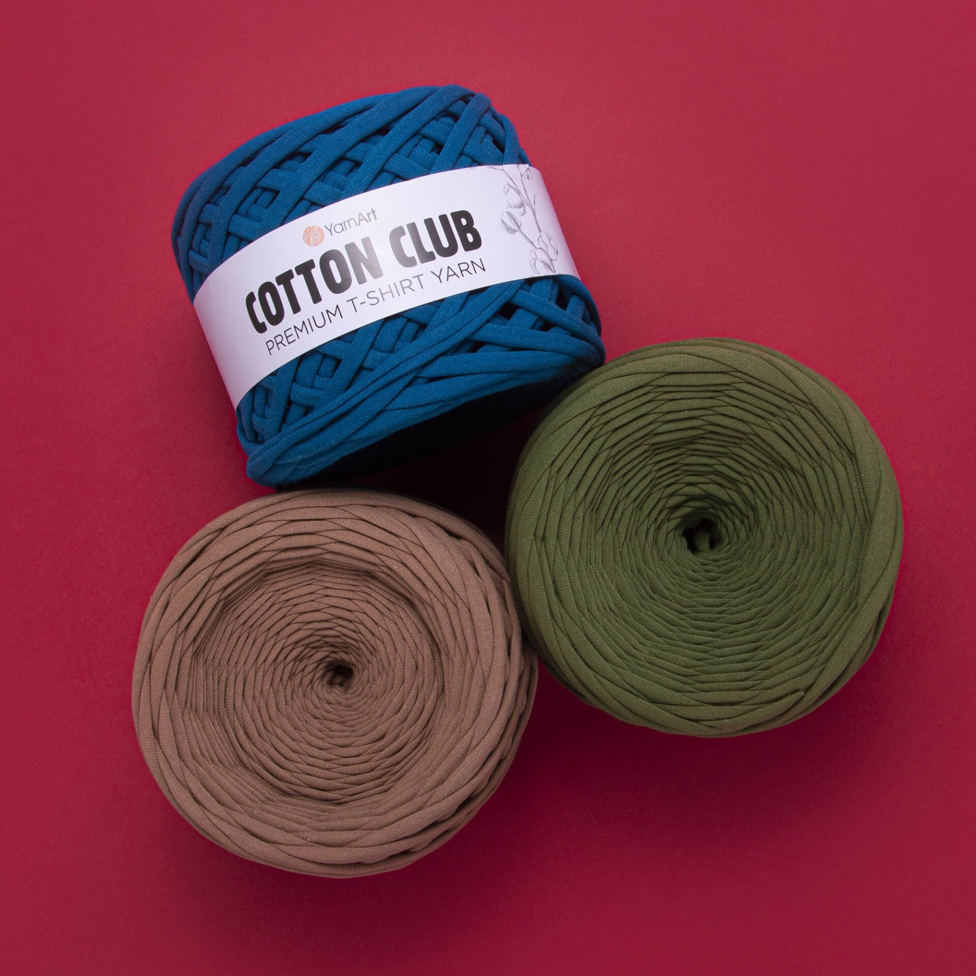 YARNART COTTON CLUB - PENYE KUMAŞ EL ÖRGÜ İPİ