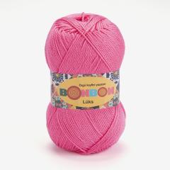 NAKO BONBON LÜKS - EL ÖRGÜ İPİ PEMBE - 98230