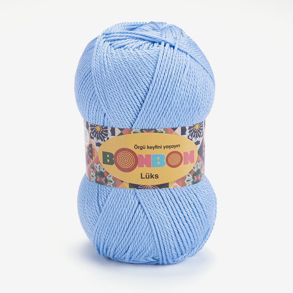 NAKO BONBON LÜKS - EL ÖRGÜ İPİ BEBE MAVİSİ - 98231