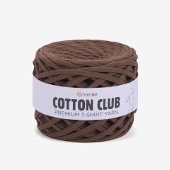 YARNART COTTON CLUB - PENYE KUMAŞ EL ÖRGÜ İPİ ÇİKOLATA - 7306