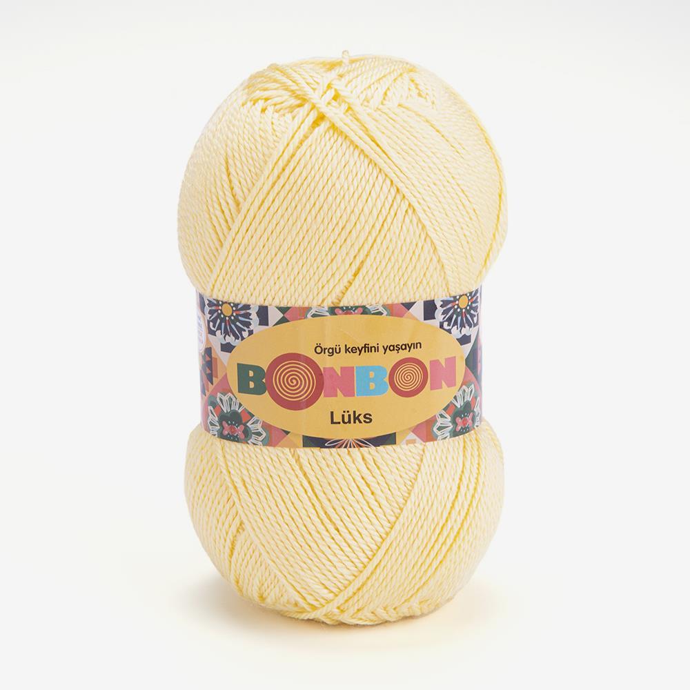NAKO BONBON LÜKS - EL ÖRGÜ İPİ SARI - 98292