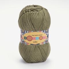 NAKO BONBON LÜKS - EL ÖRGÜ İPİ ZEYTİN YEŞİLİ - 98295